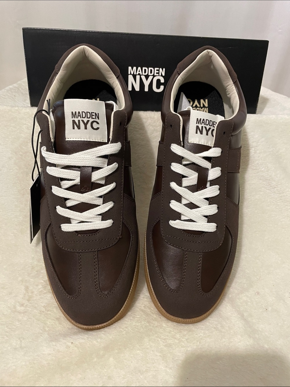 Madden NYC Men's Rich Brown-Sneakers